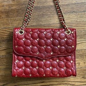 Quilted Leather Rebecca Minkoff Convertible Bag